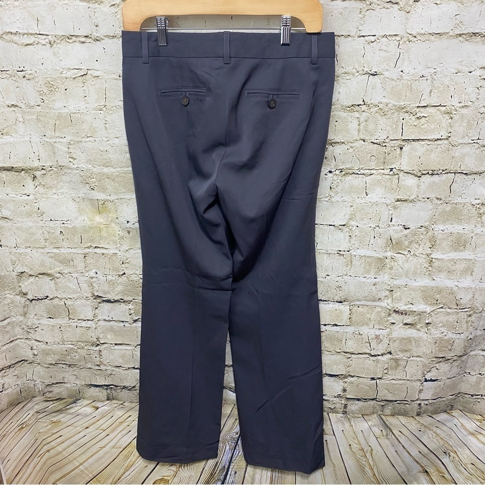 J Crew Gray 100% Wool City Fit Bootcut Dress Pants - Picture 3 of 5